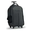 Zaino trolley con comparto porta PC da 15'' e tablet e tasca frontale e chiusura a zip e con schienale e spallacci imbottiti 32.5X12.5X46cm