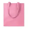 Shopper colorata in cotone disponibile in vari colori con manici da 140gr 38x42cm