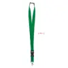 Lanyard con gancio in metallo fibbia staccabile e chiusura di sicurezza