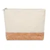 Pochette in cotone e fondo in sughero 240x50x170mm