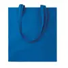 Shopper in cotone con manici lunghi in colori assortiti 180gr 38x42cm