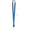 Lanyard in poliestere con porta badge estraibile e sgancio di sicurezza