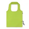 Shopper pieghevole in RPET colorate con manici e chiusura a coulisse da 190T 38x40cm