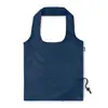 Shopper pieghevole in RPET colorate con manici e chiusura a coulisse da 190T 38x40cm