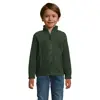 Felpa da bambino unisex colori assortiti con collo alto e cerniera in pile 300gr