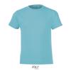 T-shirt da bambino unisex colori assortiti a girocollo taglio aderente 100% cotone 150gr