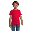 T-shirt da bambino unisex colori assortiti a girocollo taglio aderente 100% cotone 150gr