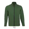 Giacca da uomo in softshell a 2 strati con zip e tasche laterali 280g