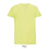 T-shirt unisex sportiva colori assortiti a girocollo taglio regolare in poliestere traspirante 130gr