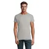 T-shirt unisex colori assortiti a girocollo taglio aderente 100% cotone biologico 140gr