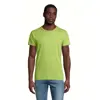 T-shirt da uomo colori assortiti a girocollo taglio aderente 100% cotone biologico 175gr