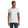 T-shirt da uomo colori assortiti a girocollo taglio aderente 100% cotone biologico 175gr