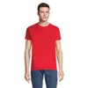 T-shirt da uomo colori assortiti a girocollo taglio aderente 100% cotone biologico 175gr