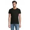 T-shirt da uomo colori assortiti a girocollo taglio aderente 100% cotone biologico 175gr