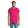 T-shirt da uomo colori assortiti a girocollo taglio aderente 100% cotone biologico 175gr