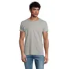 T-shirt da uomo colori assortiti a girocollo taglio aderente 100% cotone biologico 175gr