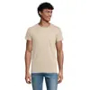 T-shirt da uomo colori assortiti a girocollo taglio aderente 100% cotone biologico 175gr