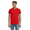 T-shirt da uomo colori assortiti a girocollo taglio aderente 100% cotone biologico 175gr