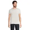 T-shirt da uomo colori assortiti a girocollo taglio aderente 100% cotone biologico 175gr