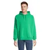Felpa da adulto unisex colori assortiti con cappuccio e tasca a marsupio in cotone biologico e poliestere riciclato 280gr