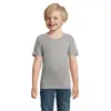 T-shirt da bambino unisex colori assortiti a girocollo taglio aderente 100% cotone biologico 175gr