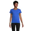 T-shirt da donna colori assortiti a girocollo taglio aderente 100% cotone biologico 175gr