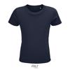 T-shirt da bambino unisex colori assortiti a girocollo taglio aderente 100% cotone biologico 150gr