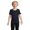 T-shirt da bambino unisex colori assortiti a girocollo taglio aderente 100% cotone biologico 150gr