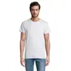 T-shirt da uomo colori assortiti a girocollo taglio aderente 100% cotone biologico 150gr