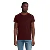 T-shirt da uomo colori assortiti a girocollo taglio aderente 100% cotone biologico 150gr