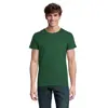 T-shirt da uomo colori assortiti a girocollo taglio aderente 100% cotone biologico 150gr
