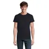 T-shirt da uomo colori assortiti a girocollo taglio aderente 100% cotone biologico 150gr