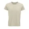 T-shirt da uomo colori assortiti a girocollo taglio aderente 100% cotone biologico 150gr