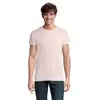 T-shirt da uomo colori assortiti a girocollo taglio aderente 100% cotone biologico 150gr