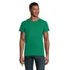 T-shirt da uomo colori assortiti a girocollo taglio aderente 100% cotone biologico 150gr