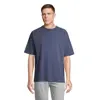 T-shirt oversize uomo cotone organico collo rotondo maniche a goccia