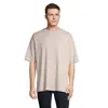 T-shirt oversize uomo cotone organico collo rotondo maniche a goccia
