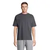T-shirt oversize uomo cotone organico collo rotondo maniche a goccia