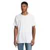 T-shirt oversize uomo cotone organico collo rotondo maniche a goccia