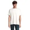 T-shirt oversize uomo cotone organico collo rotondo maniche a goccia