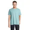 T-shirt da uomo colori assortiti a girocollo taglio moderno 100% cotone organico pettinato 175gr