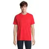 T-shirt da uomo colori assortiti a girocollo taglio moderno 100% cotone organico pettinato 175gr