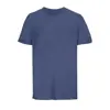 T-shirt da uomo colori assortiti a girocollo taglio moderno 100% cotone organico pettinato 175gr