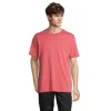 T-shirt da uomo colori assortiti a girocollo taglio moderno 100% cotone organico pettinato 175gr