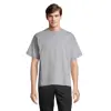 T-shirt oversize unisex cotone e cotone riciclato collo rotondo spalle scese 220gr