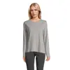 Maglietta SOL'S MONARCH da donna a maniche lunghe in 100% cotone semipettinato da 150gr