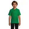 Maglietta polo da bambino unisex a maniche corte 100% cotone pettinato 170g