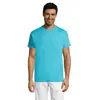 T-shirt unisex colori assortiti a girocollo taglio regolare 100% cotone 150gr