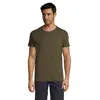 T-shirt unisex colori assortiti a girocollo taglio regolare 100% cotone 150gr