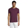 T-shirt unisex colori assortiti a girocollo taglio regolare 100% cotone 150gr